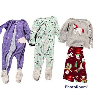 EUC 2T Girl Pajamas